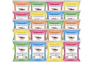 Kulture Khazana Herbal Holi Colors: Vibrant, Natural, and Eco-Friendly