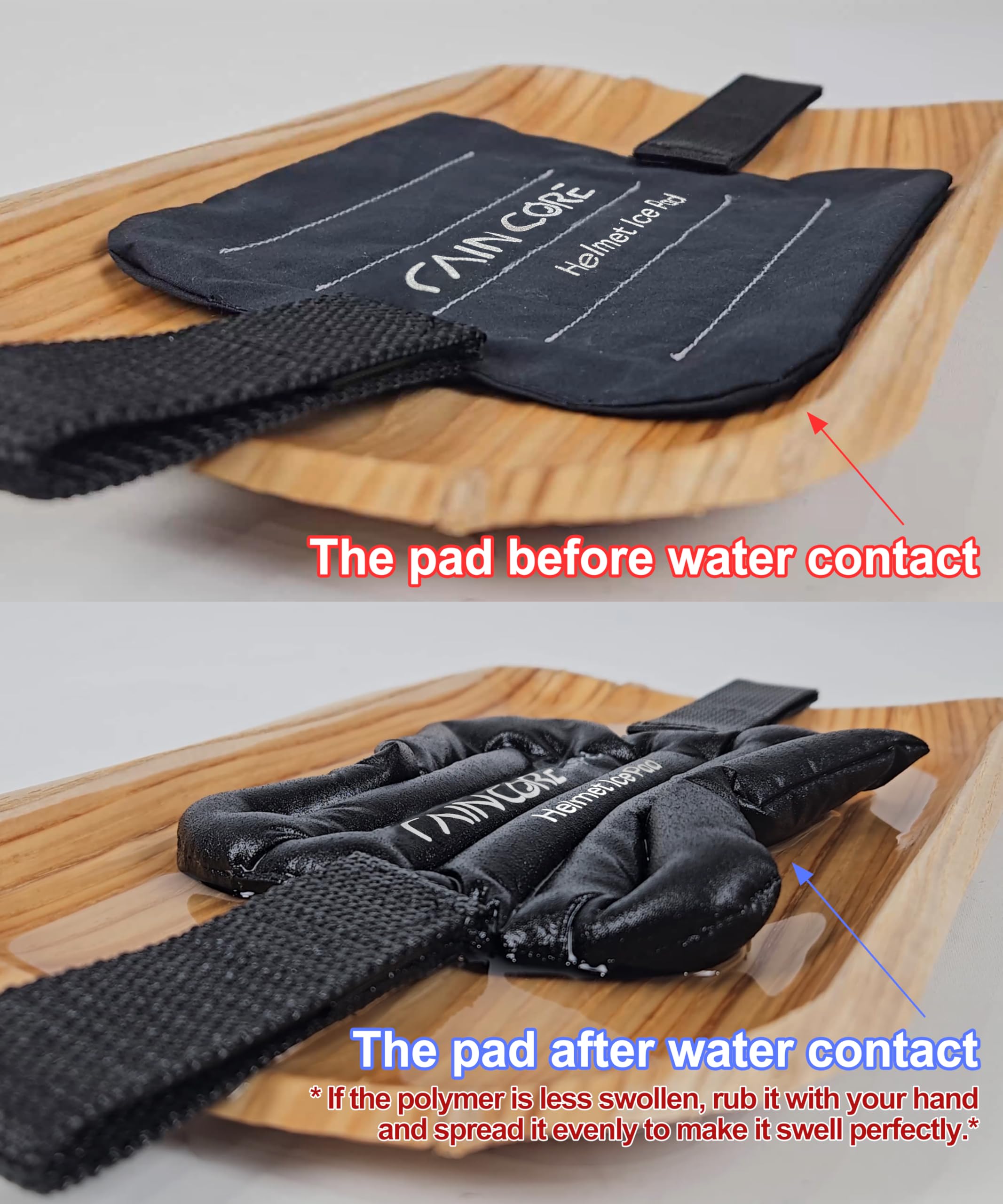Amazon.co.jp: Ice Helmet Cool Pad - 繰り返し使用可能な アイ