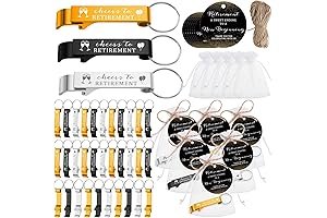 Maxcheck Retirement Keychains Cheers to Retirement Bottle Opener