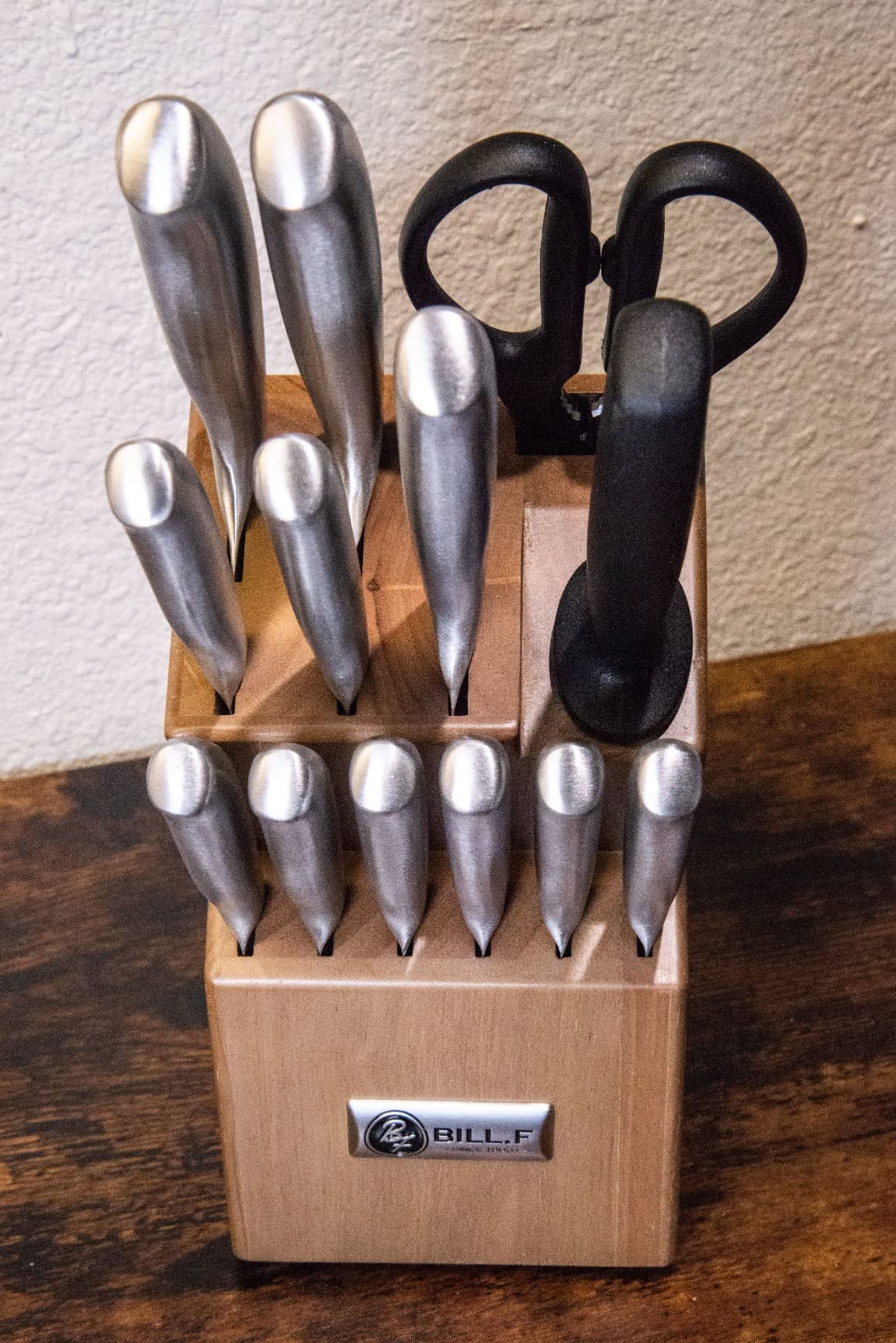 8/mo Finance BILL.F Kitchen Knife Set Professional Knife Set with