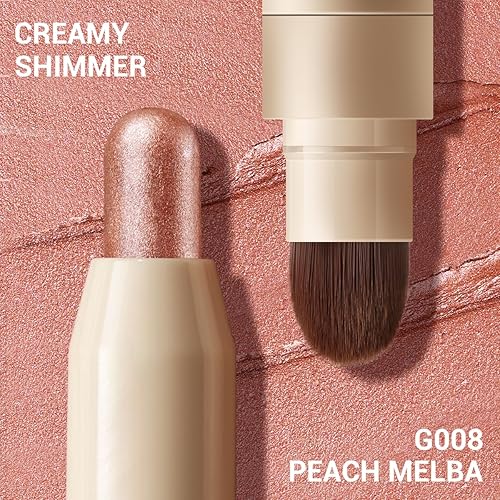 Miniatura 9 de IMAKEUPNOW Crema a polvo sombra de ojos en barra, profesional mate iluminador de ojos lápiz maquillaje - 1 unidad - G006