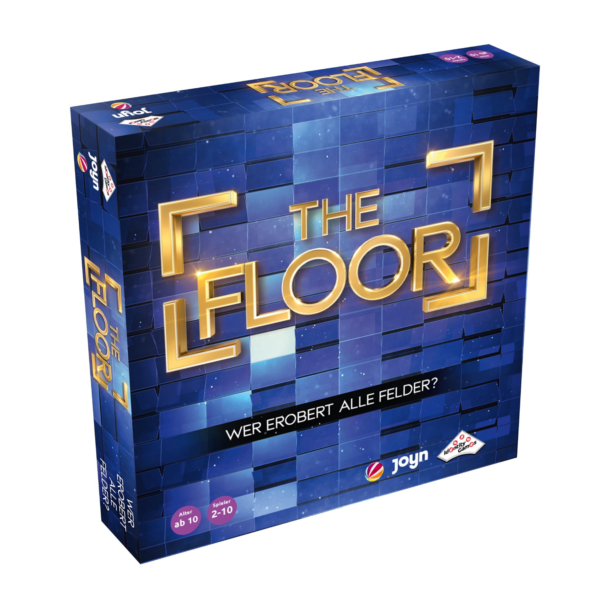 TOMY The Floor Board Game, Official TV Show Game, Exciting Quiz Duels, Time Printing App, 2-10 Players, Family Game for Children and Adults, Ages 10+, Funny Adventure