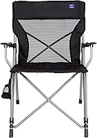 Vista 4 de MACSPORTS Silla de tensión de brazo duro, color negro