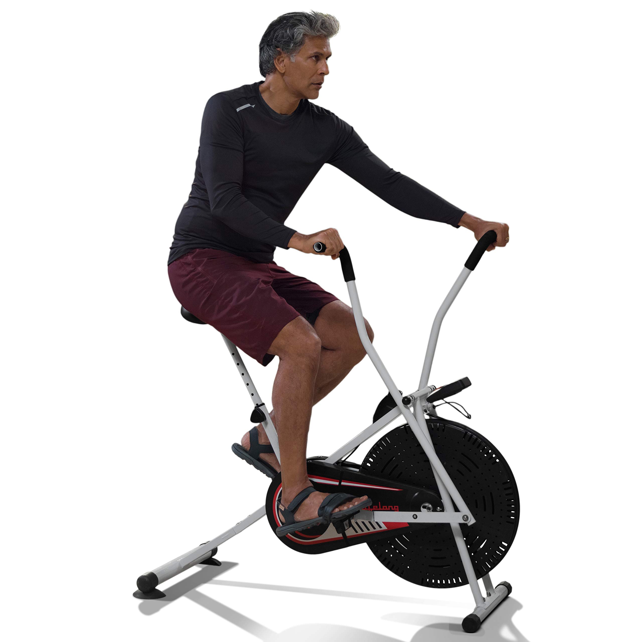 See full amazon price history chart for Lifelong LLFCN27 Fit Lite Pro Airbike Exercise Machine with Moving Handles for Cardio Training, Weight Loss and Workout at Home (Free Installation Assistance) Lifelong LLFCN27 Fit Lite Pro Airbike Exercise Machine with Moving Handles for Cardio Training, Weight Loss and Workout at Home (Free Installation Assistance) (B08HV3FGRK) Amazon Price History, Amazon Price Tracker