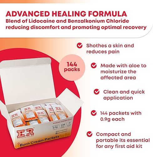 Miniatura 2 de Ever Ready First Aid Crema para quemar, 144 paquetes