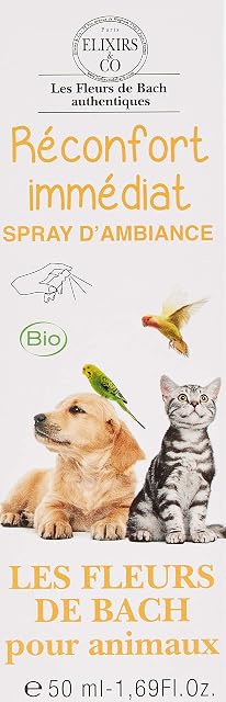 Foto 2 de 3 de Elixirs & Co Spray ambiental de confort inmediato para animales, 50 ml