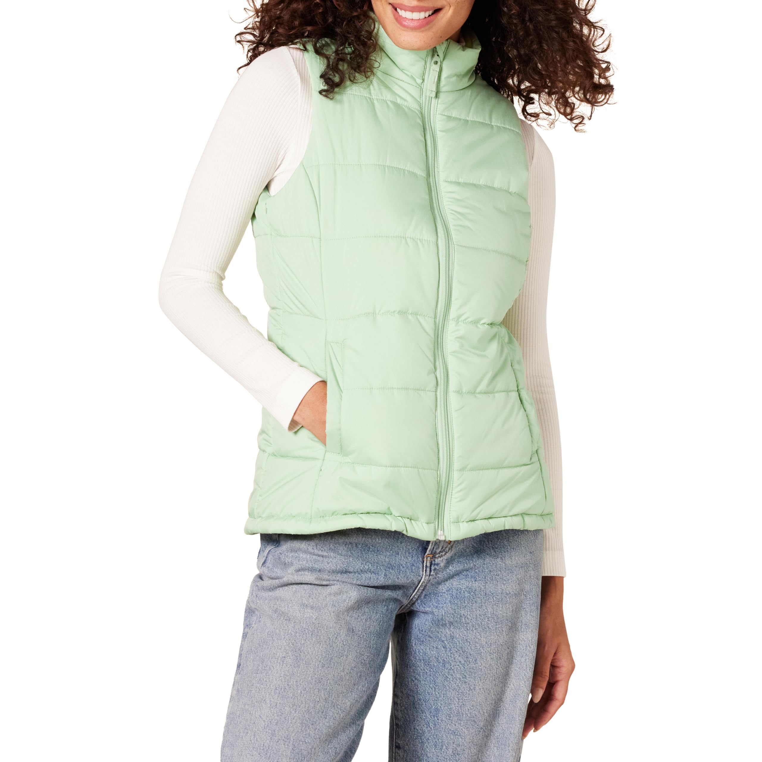 Amazon Essentials Women's Mid-Weight Puffer Vest