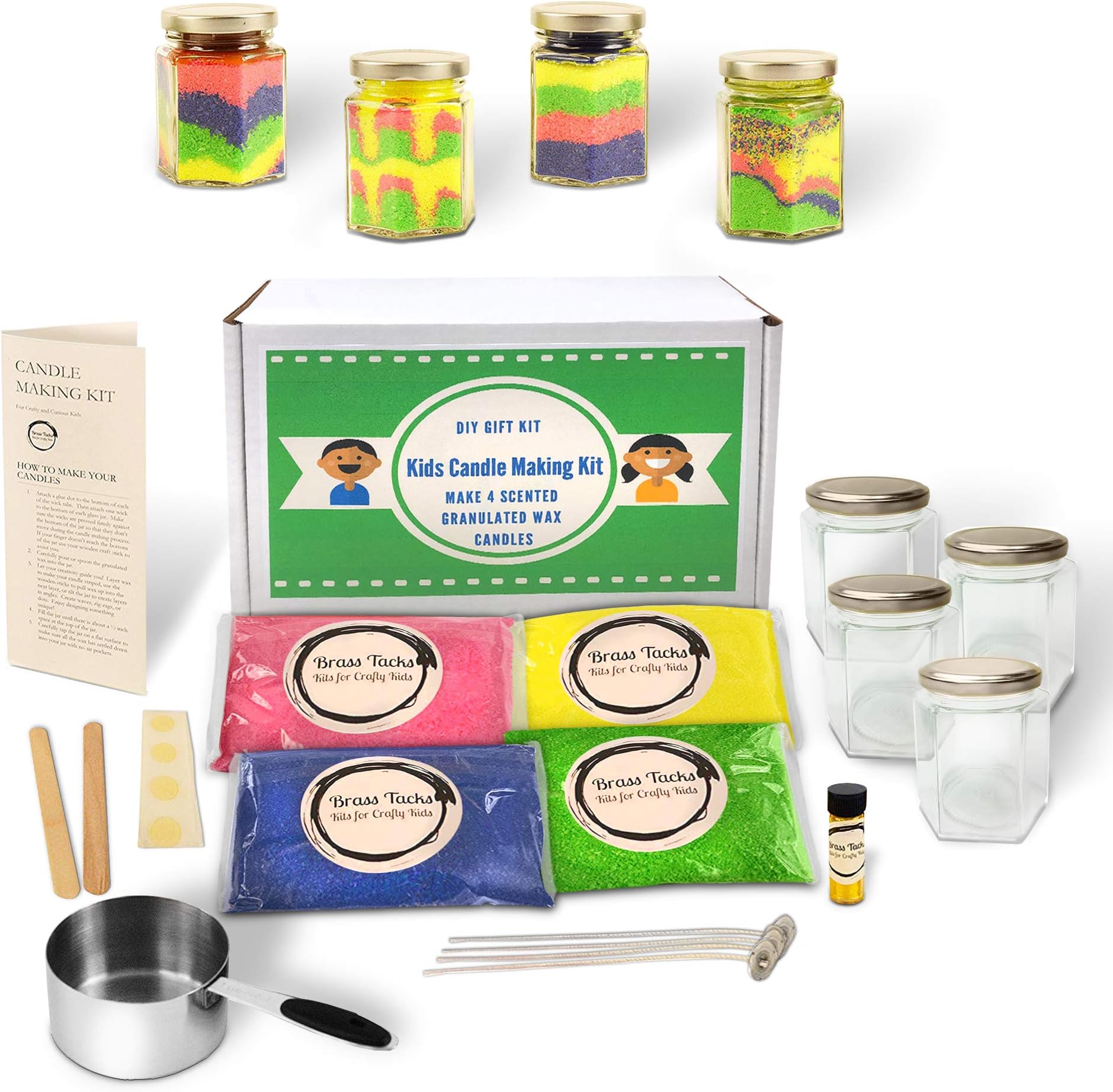 Kids Candle Making Kit (4 Pack)