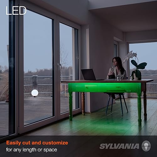 Vista 57 de SYLVANIA 75624 - Tira de luces LED, para exteriores, kit de iniciación, 16 pies-4000 K