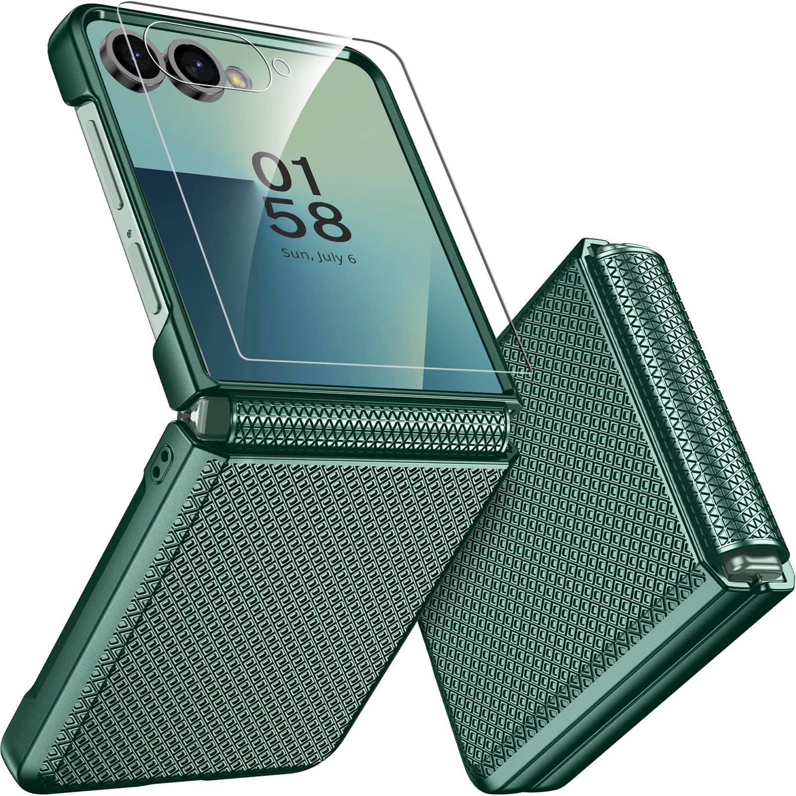Amazon.com: Miimall for Samsung Z Flip 7 Case with Hinge