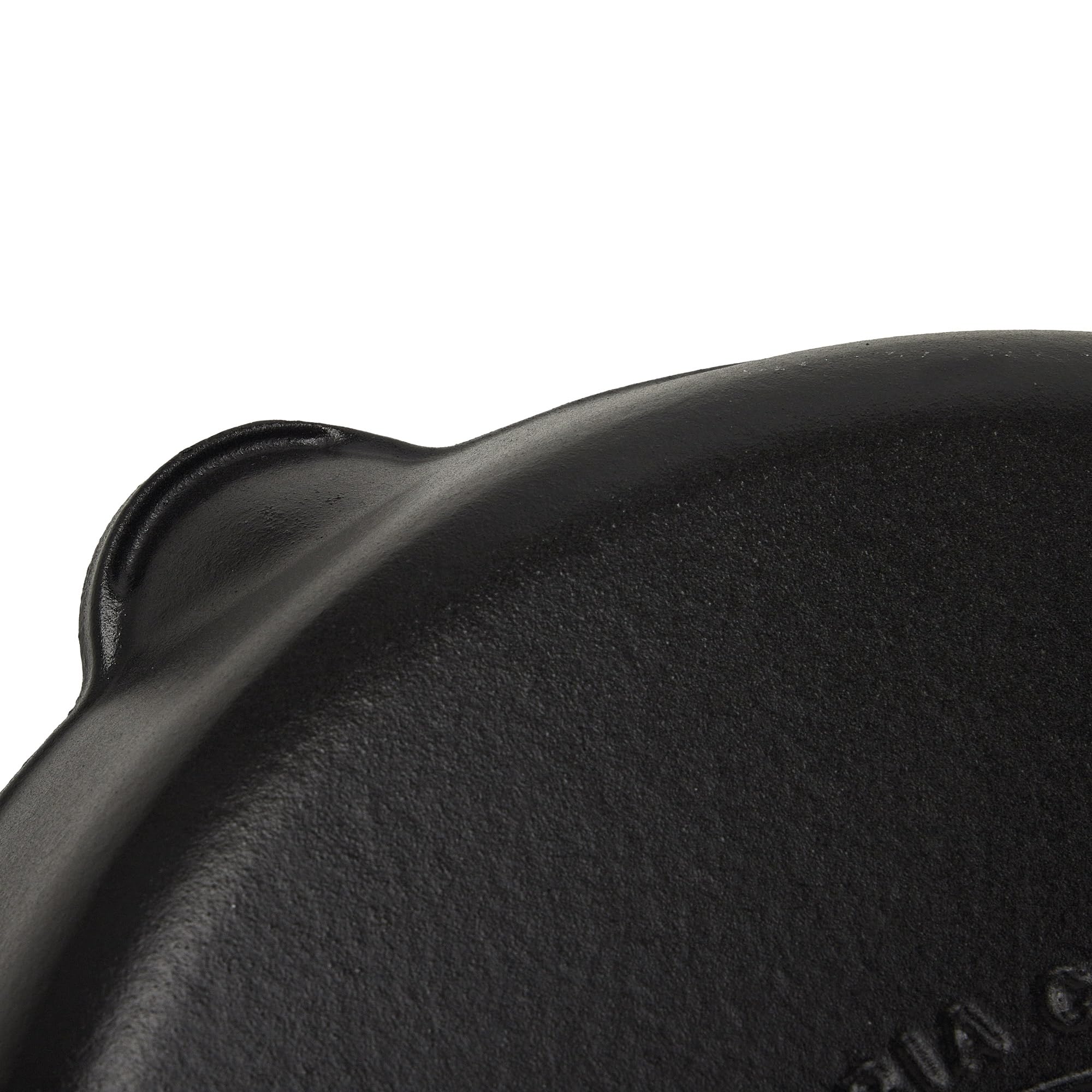 VICTORIA Padella in Ghisa Smaltata Induzione da 30cm, Adatta per, Fuoco, Barbecue, Forno, Vetroceramica e Gas, Cast Iron Skillet Senza Sostanze Tossiche, Senza PTFE e PFOA