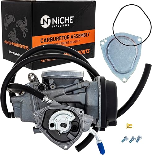 Miniatura 2 de NICHE Carberetor for Yamaha Raptor 350 YFM350R 5YT-14901-10-00 ATV
