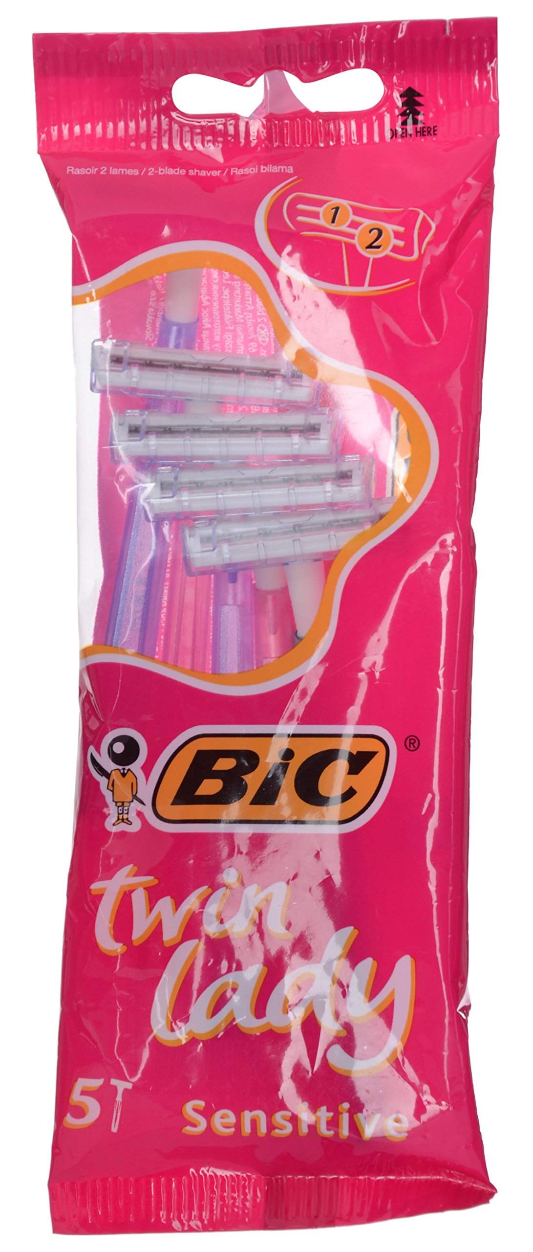 Maq Bic Twin Lady Ut Bolsa 5U Health and Personal Care