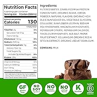 Vista 2 de Orgain Clean Protein Shake, Leche de Vaca Alimentada con Pasto, Chocolate Cremoso Suave - 20g de Proteína de Suero Alta, Kosher, Listo para Beber