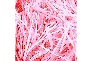 Crinkle Paper Filler in Pink for Easter Baskets