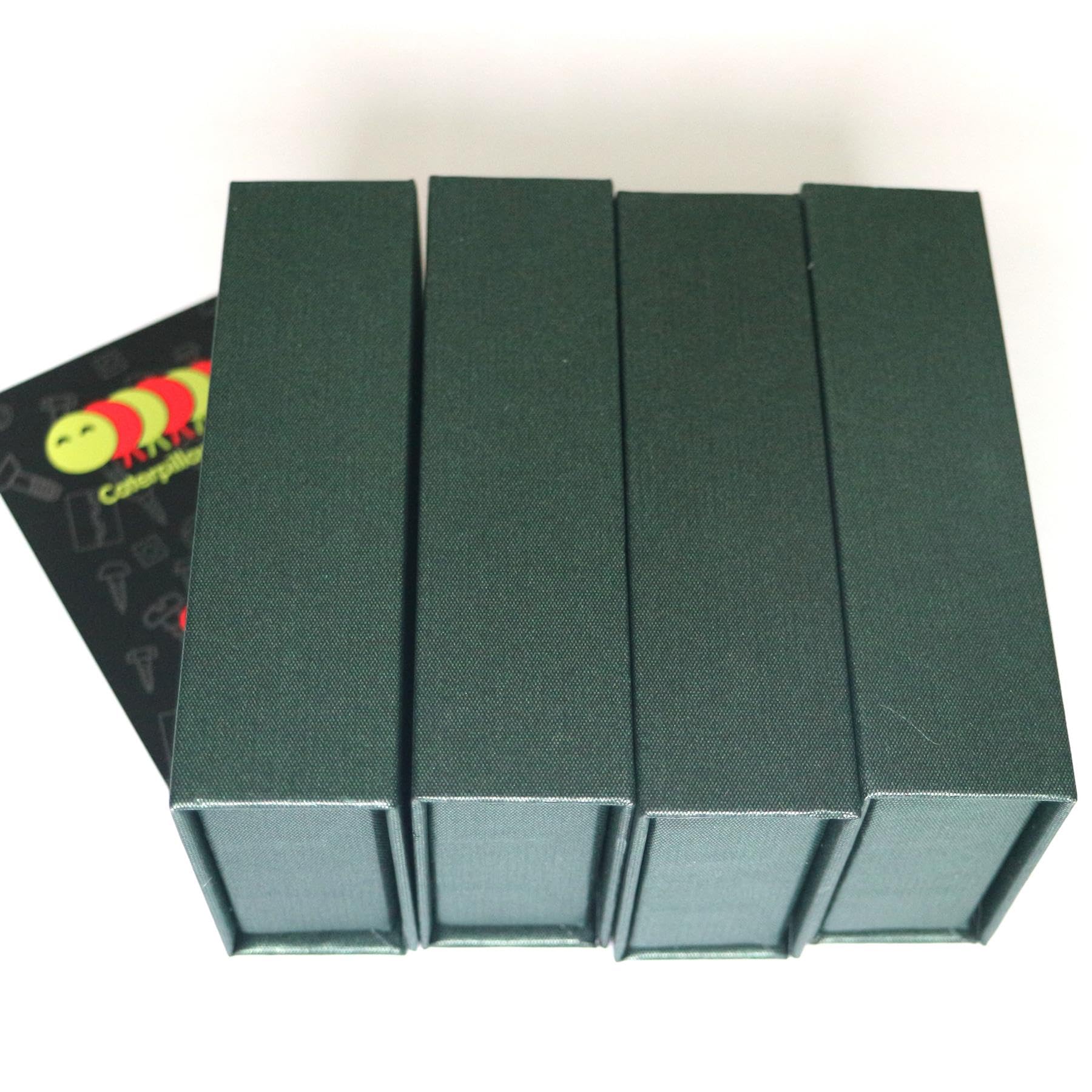 4X Magnetic USB Presentation Gift Boxes, Sage Green, Flash Drives, Removable Drives, Wedding Presentation Gift Box - Image 2