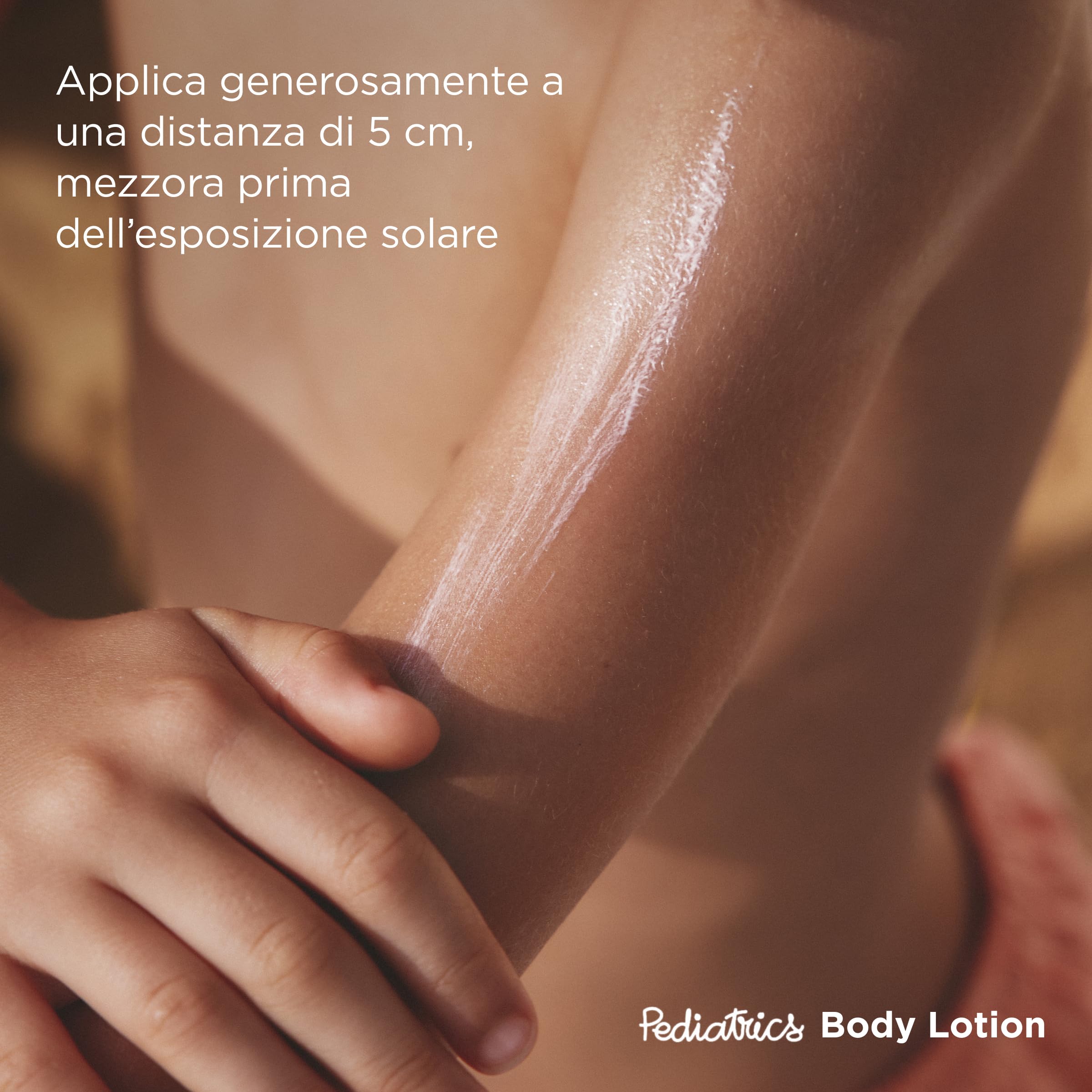 ISDIN Fotoprotector Body Lotion Pediatrics SPF 50, Protezione Solare per Bambini, Resistente all'Acqua, 50 ml