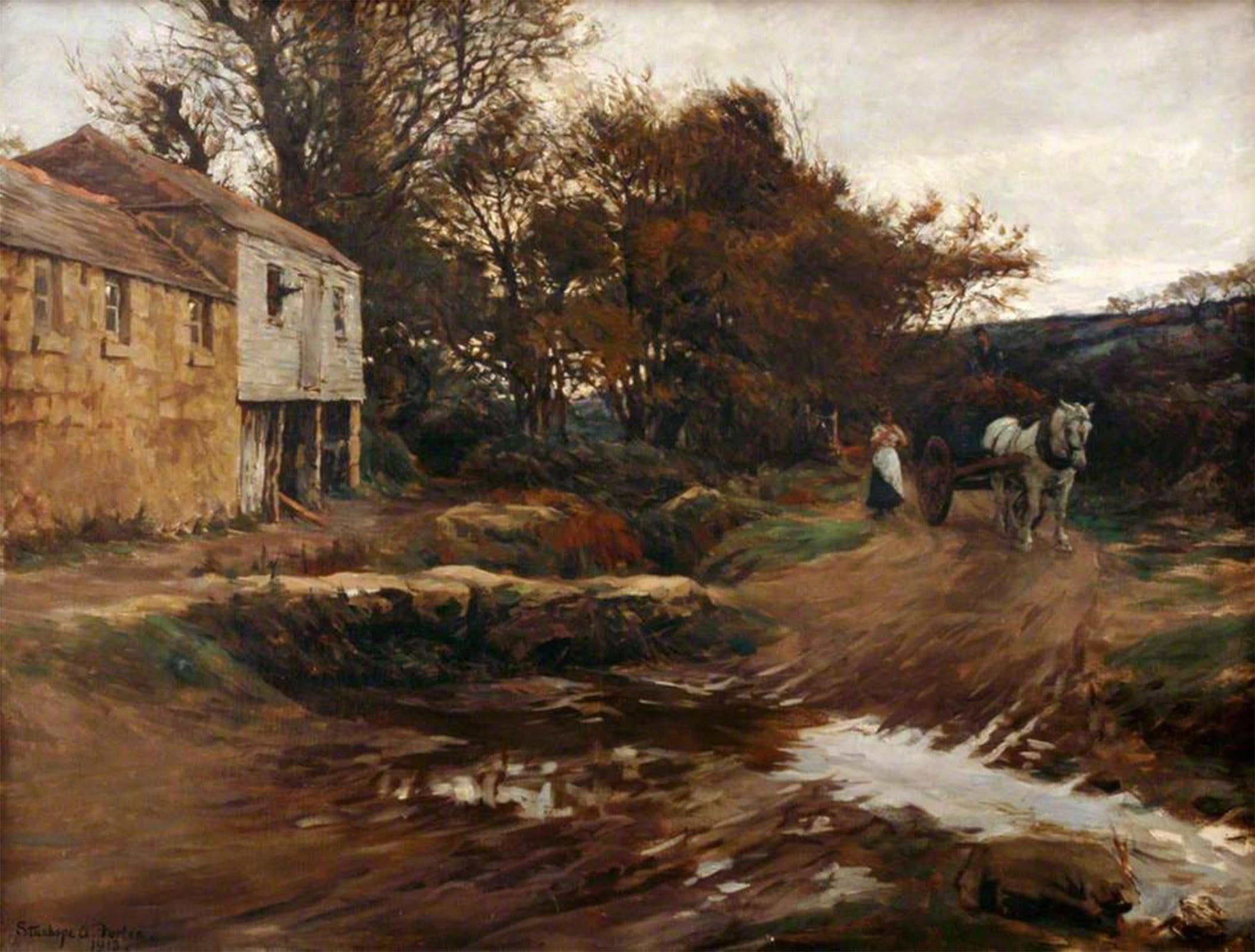 ARTXLXXBN Famous Painting Canvas Artwork Graffiti Print Penolva by Stanhope Alexander Forbes Portrait Canvas Image for Home Decor 60x90cm