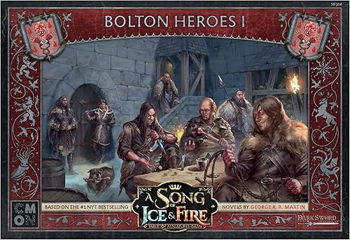 Miniatura 2 de Juego de caja de héroes Bolton Heroes I en miniatura de una canción de hielo y fuego, juego de estrategia para adultos, a partir de 14 años, 2