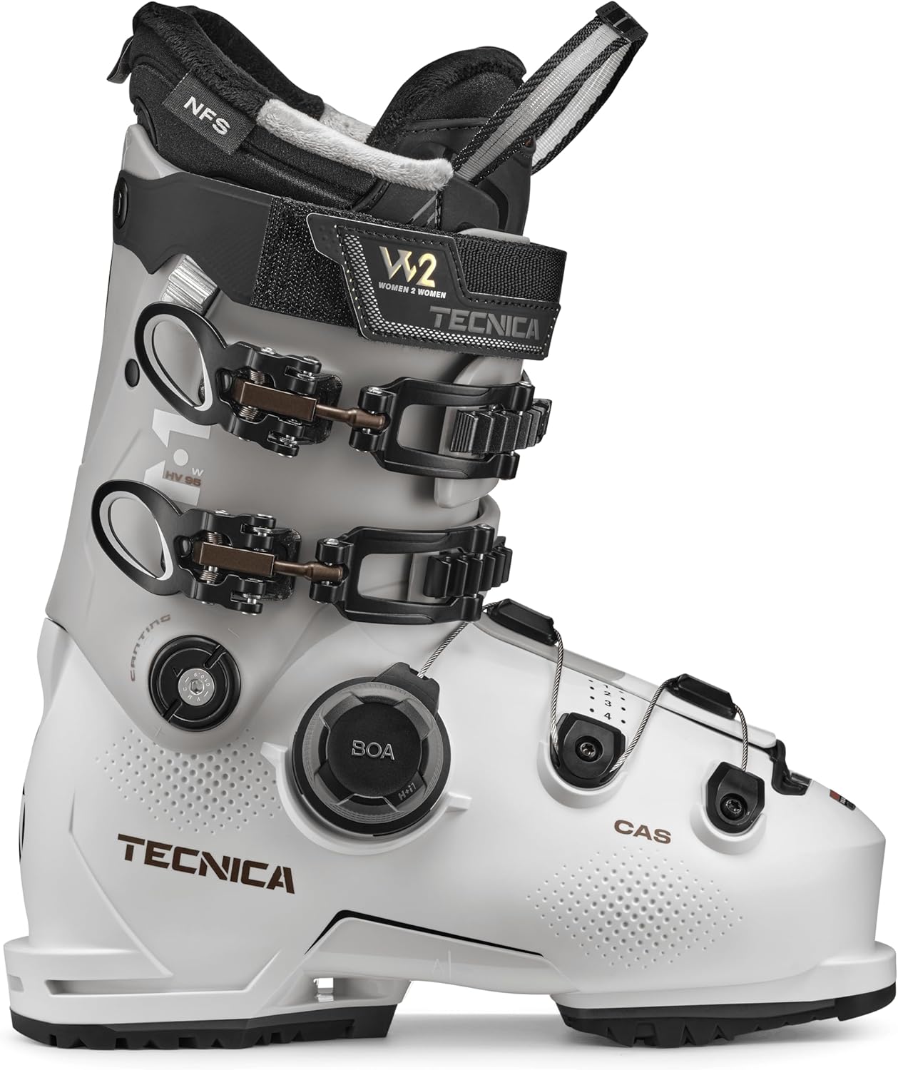 Tecnica Mach BOA HV 95 W All Mountain/Sport Performance Women's Downhill Ski Boot
