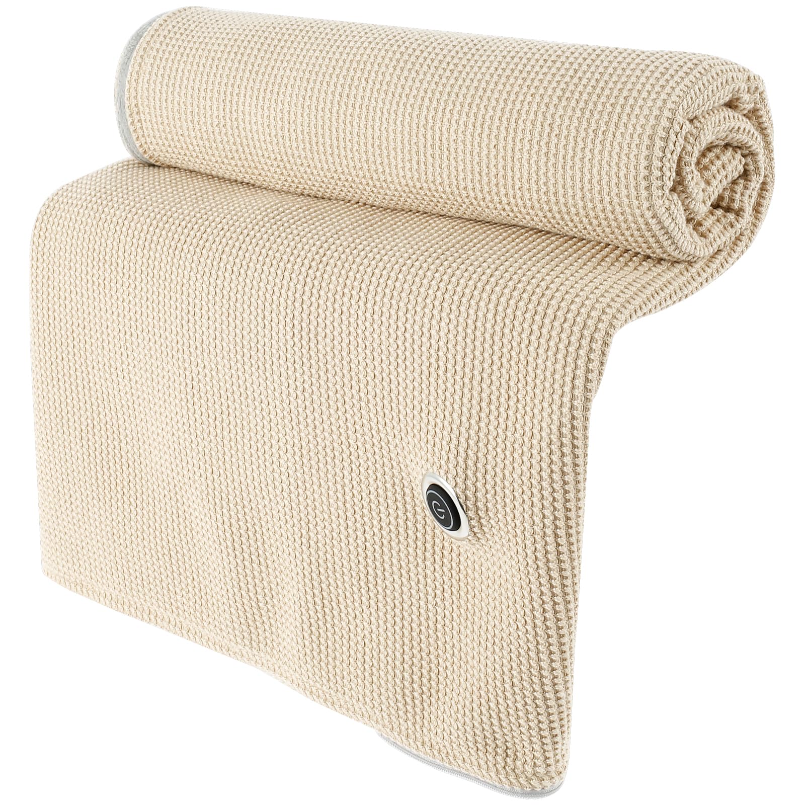 CBWERBB Heated Shawl, Portable Electric Heated Blanket Shawl Wrap for Women,Wearable Electric Blanket with Zipper,3 Heat Levels USB Powered Washable Blankets for Office Home Travel Camping