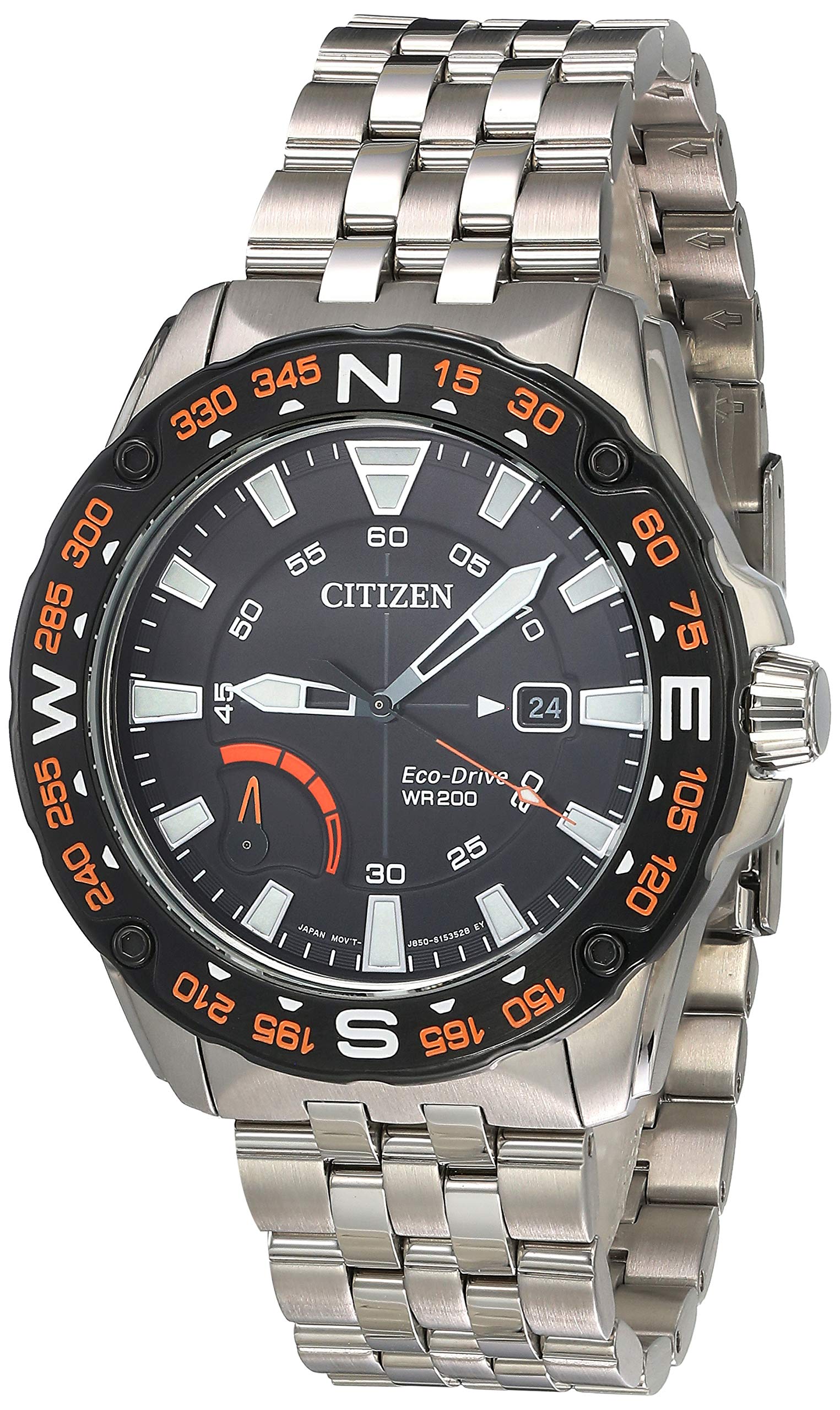 Amazon.co.jp: Citizen AW7048-51E メンズ エコドライブウォッチ