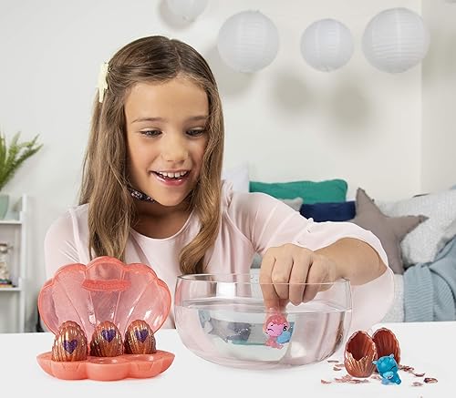 Miniatura 6 de Hatchimals CollEGGtibles, Mermal Magic - Paquete de 6 fundas de transporte con coleccionables de temporada 5, para niños de 5 años en adelante (el