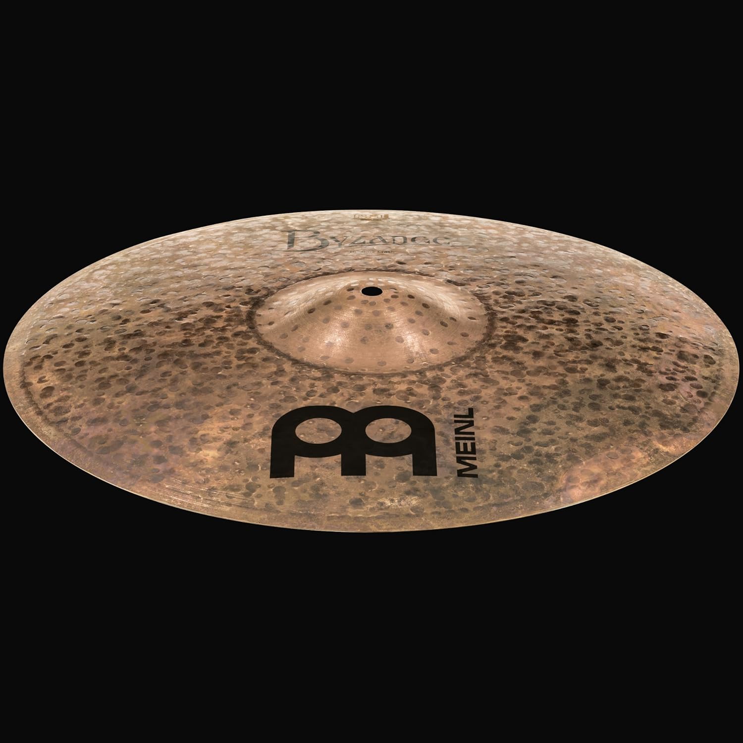 Byzance 18" Dark Crash — MADE IN TURKEY — Hand Hammered B20 Bronze, 2-YEAR WARRANTY