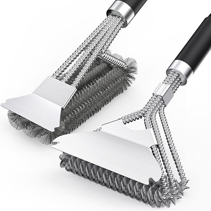 BBQ Grill Brush Cleaner - Bristle Free BBQ Accessories