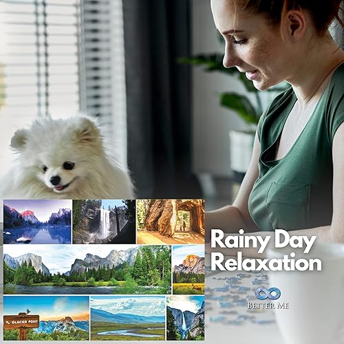 Miniatura 6 de Zion & Yosemite National Parks Jigsaw Puzzles Bundle - 2 rompecabezas de 1000 piezas