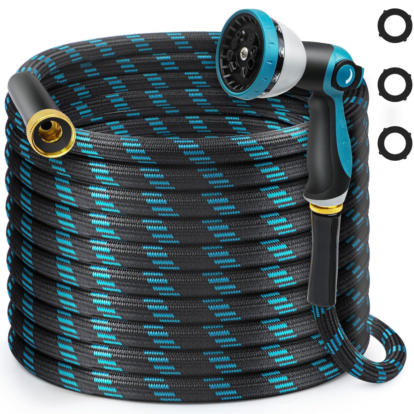 Gardentime 50FT Non-Expandable Garden Hose