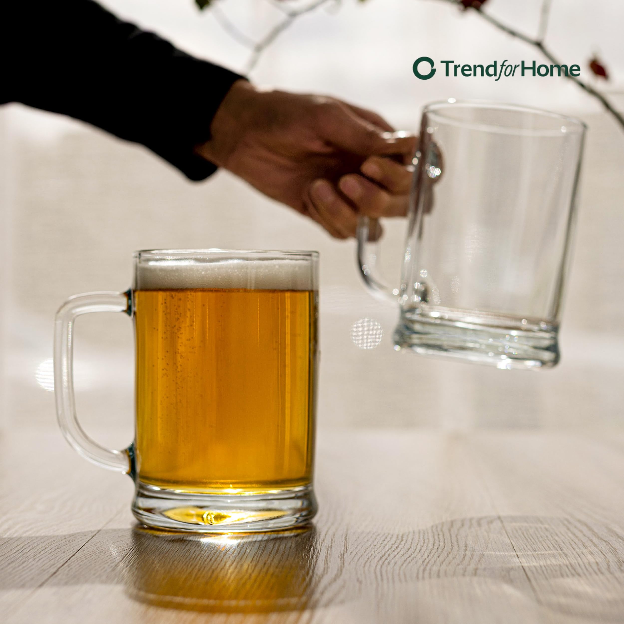 Set bicchieri birra Erdinger 6 pz - Bicchiere birra in vetro 0,5 l