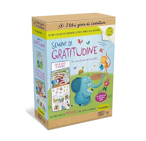 Semini di gratitudine. Un libro gioco di mindfulness per tutta la famiglia. Ediz. a colori. Con Gioco