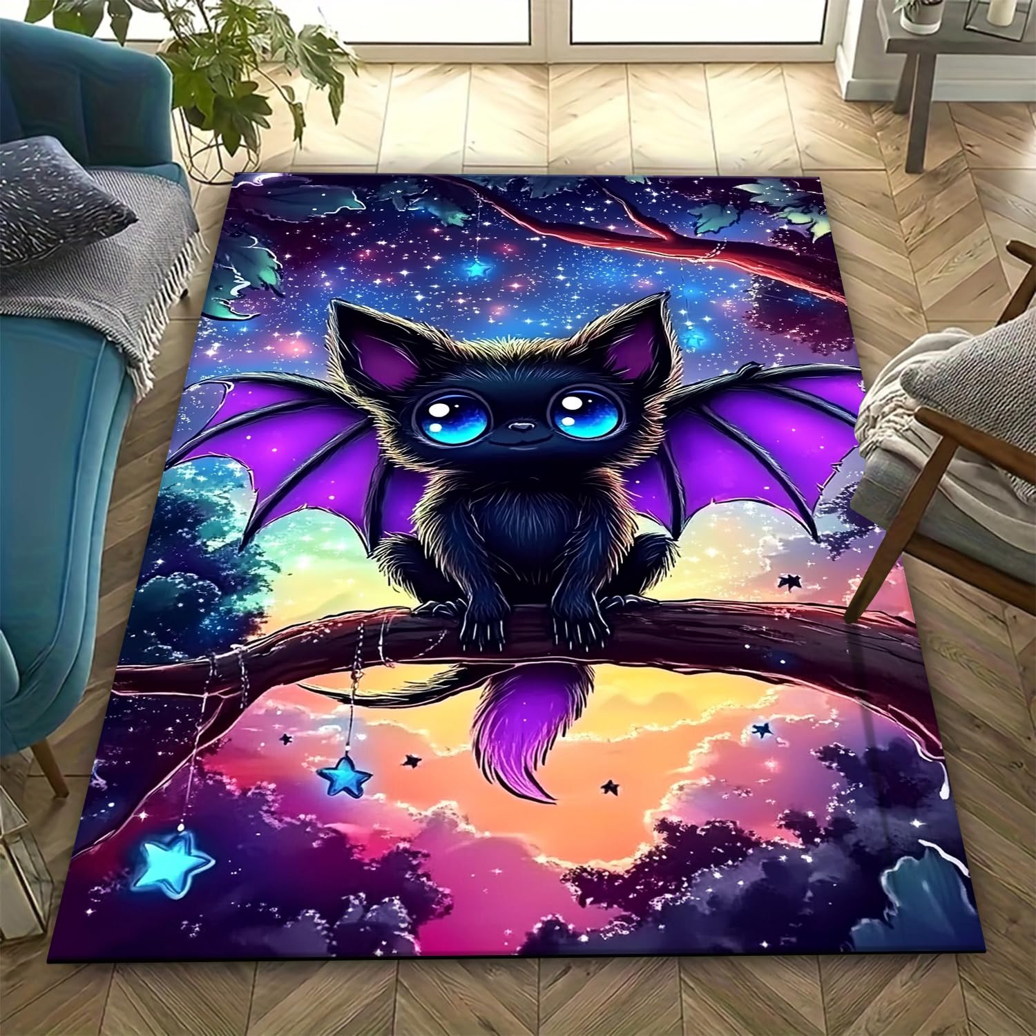 Tapis de sol antidérapant pour canapé et chambre à coucher cosy
