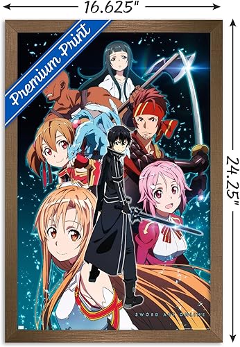 Miniatura 3 de Trends International Sword Art Online - Póster de pared de arte clave 2