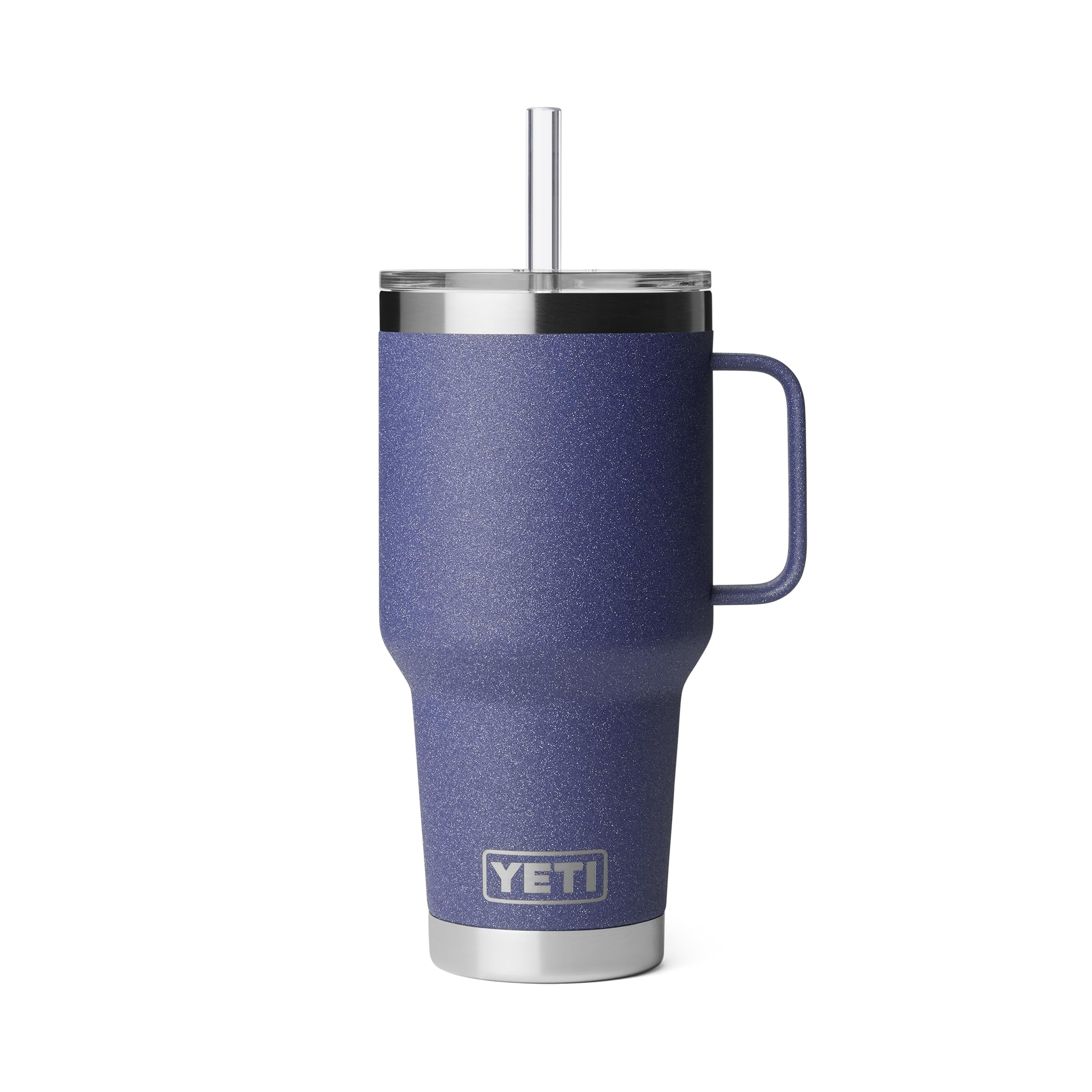 YETI Rambler 35 oz Straw Mug, Vacuum Insulated, Stainless Steel, Moon Dust