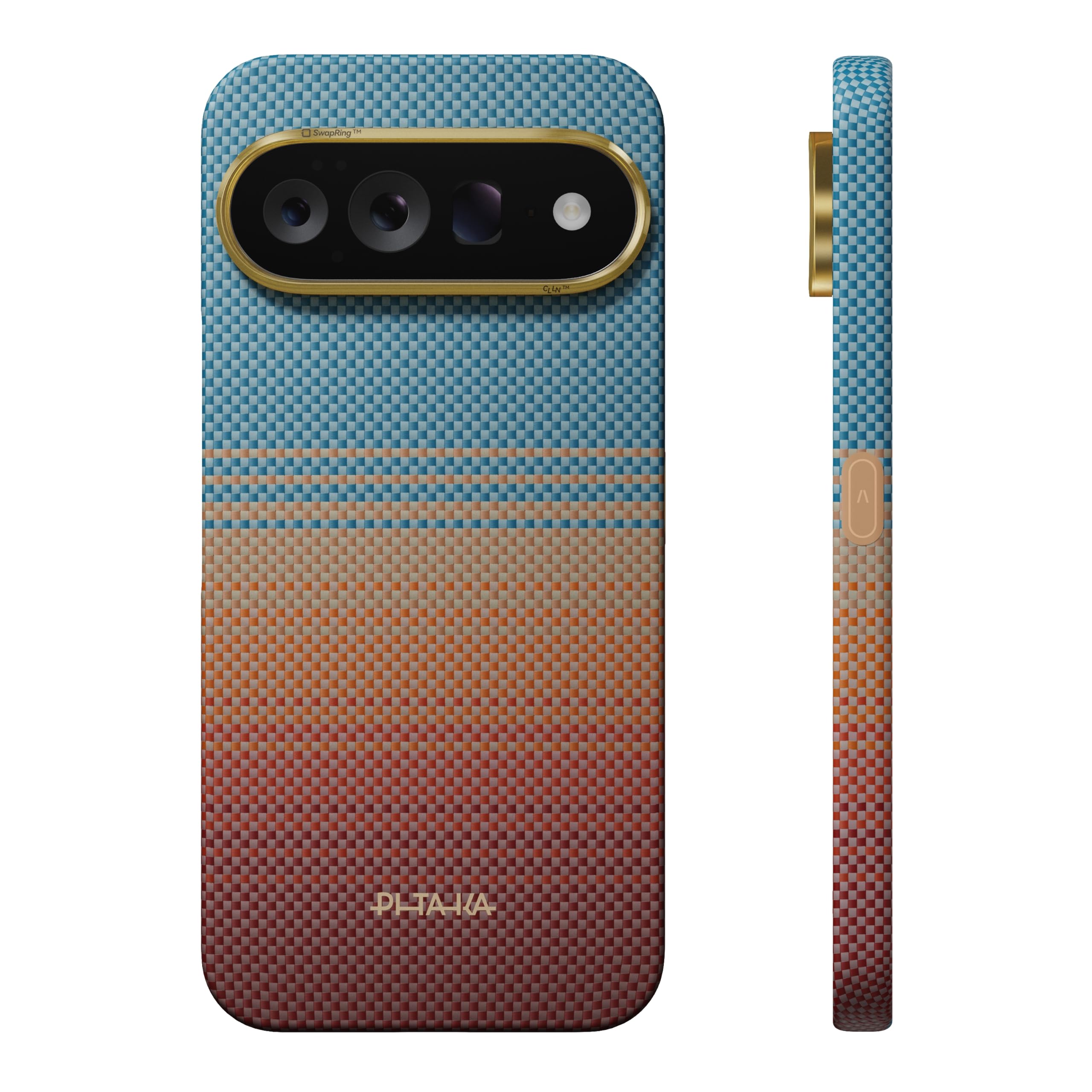 pitaka Aramidfaser Hülle für Google Pixel 11 Pro Dünn California Dream