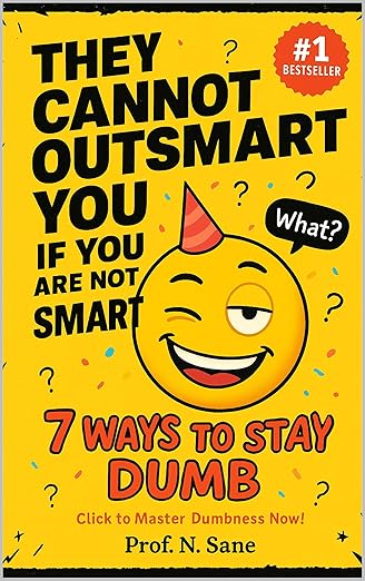 They Cannot Outsmart You If You Are Not Smart: 7 Ways to Stay Dumb