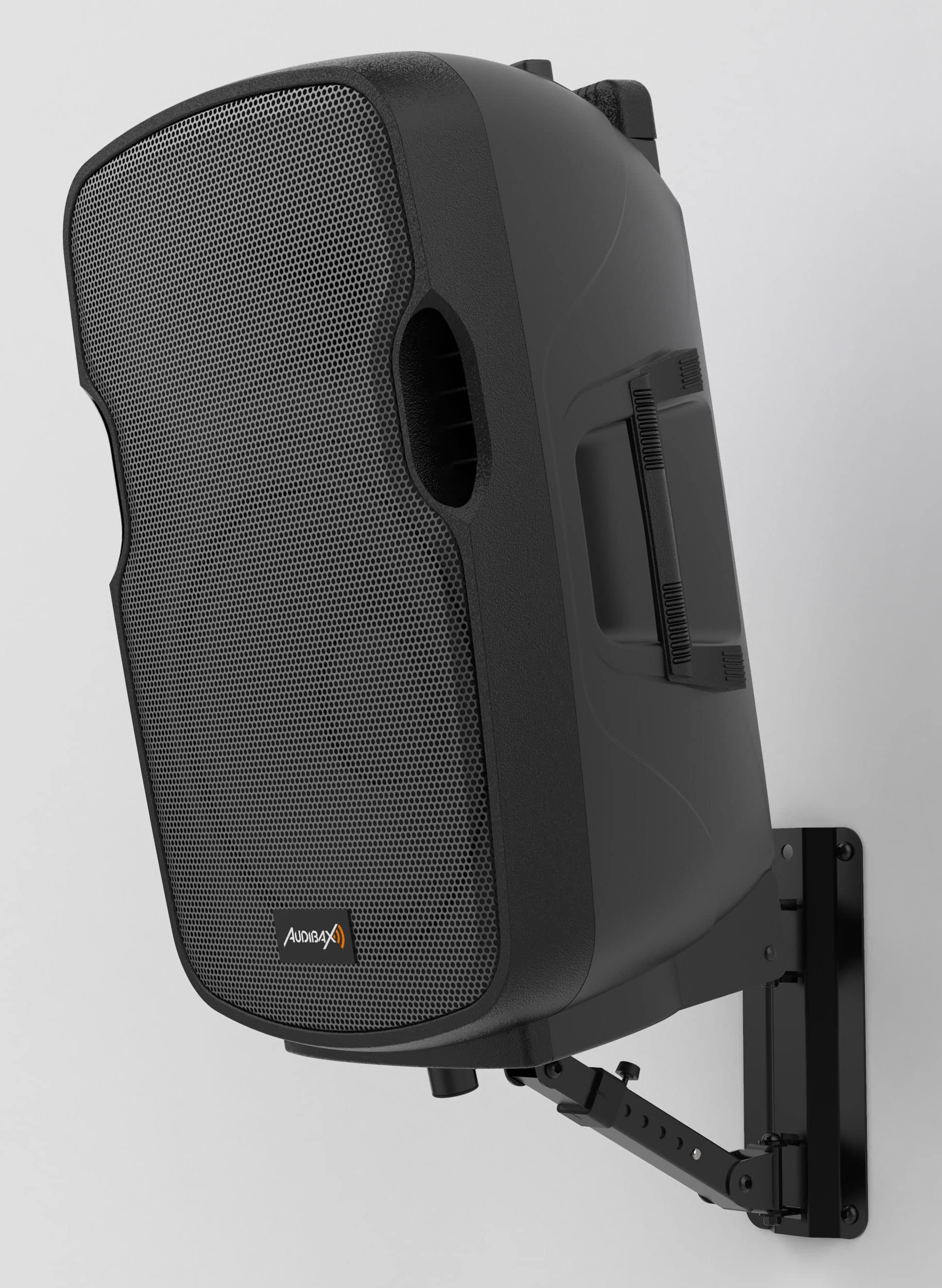 Audibax Neo 30 Supporto da Parete per Altoparlante Professionale Staffa Inclinabile Universale 35 mm 35 kg