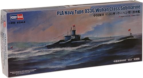 Hobby Boss PLA Navy Tipo 033G Wuhan Clase Submarino Kit de Construcción Modelo de Barco
