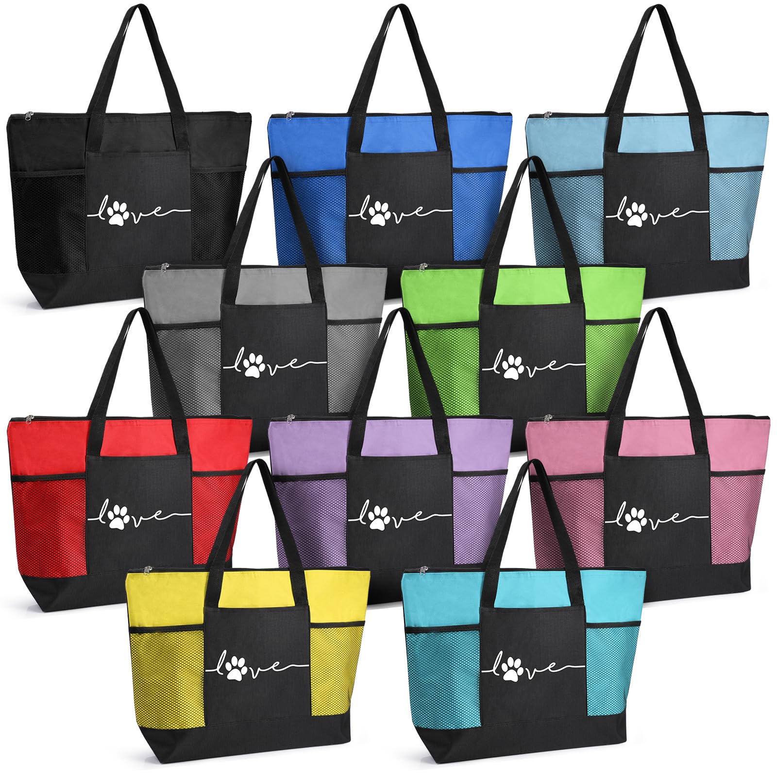 Locmeo 10 Pcs Veterinary Appreciation Tote Bags