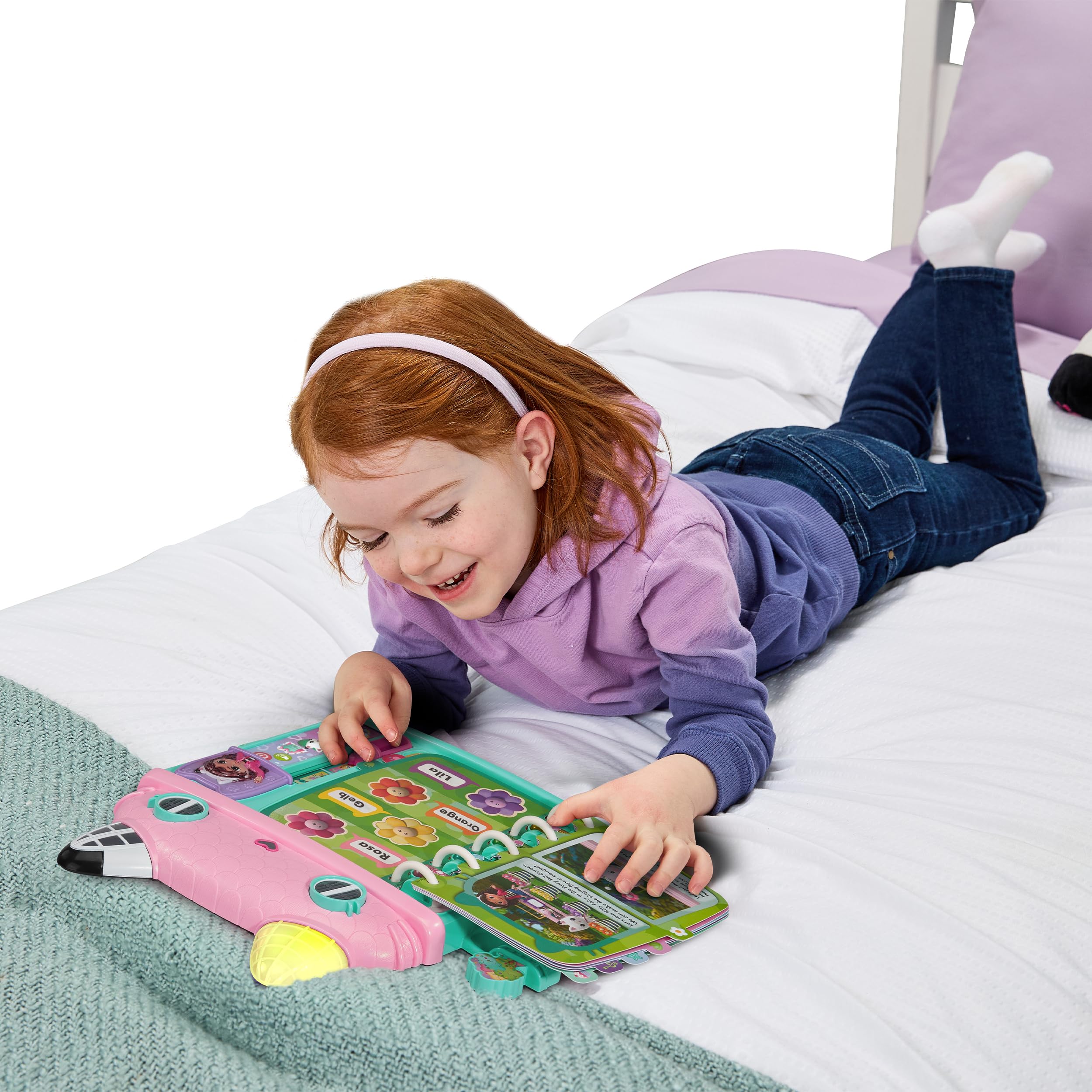 VTech Gabby's Dollhouse Lernspielbuch - Interaktives Lernbuch