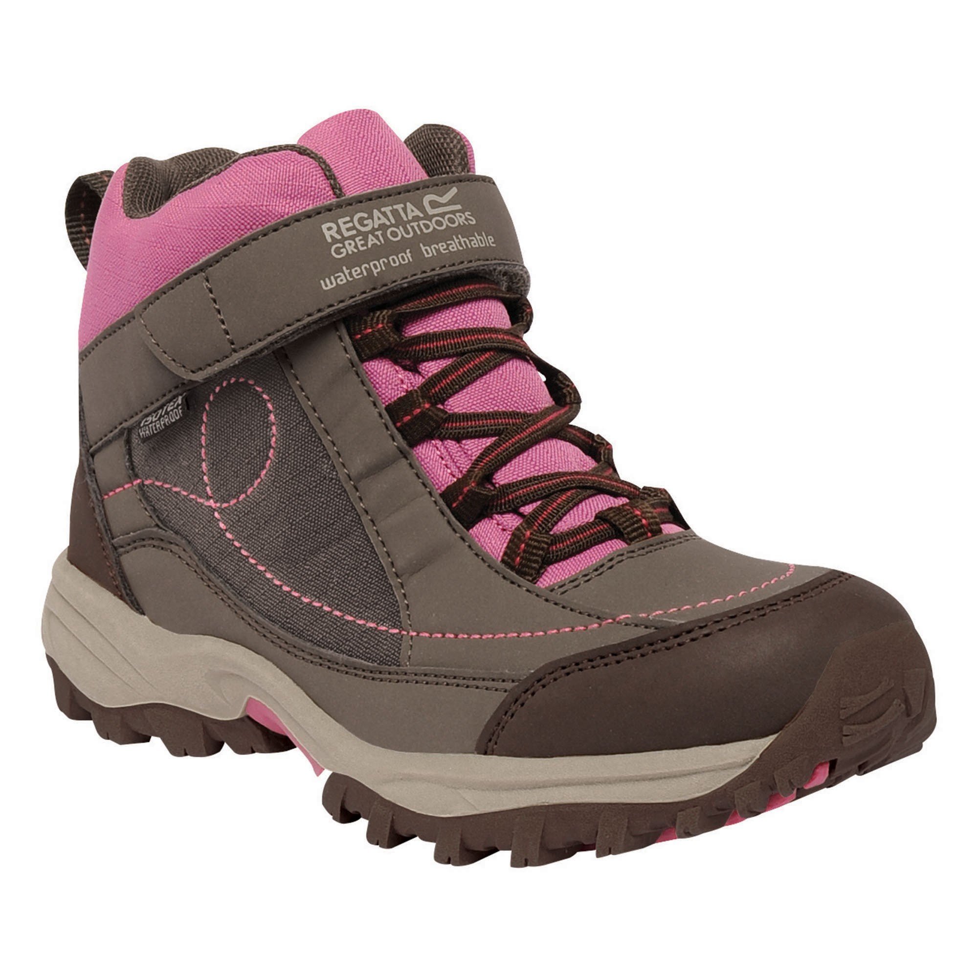 Bota Montaña Infantil Regatta Trailspace Violeta