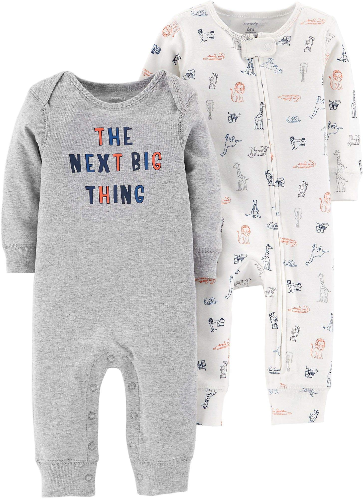 Carter's Baby-Mädchen, 2 Stück Füßlinge und Strampler
