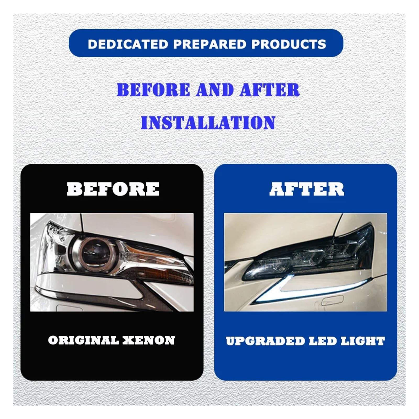 Pasuje do Lexus GS 16-20 w nowym stylu pełna dioda LED DRL reflektor samochodowy montaż sygnału akcesoria samochodowe zmodyfikowana lampa stylizacja reflektory LED