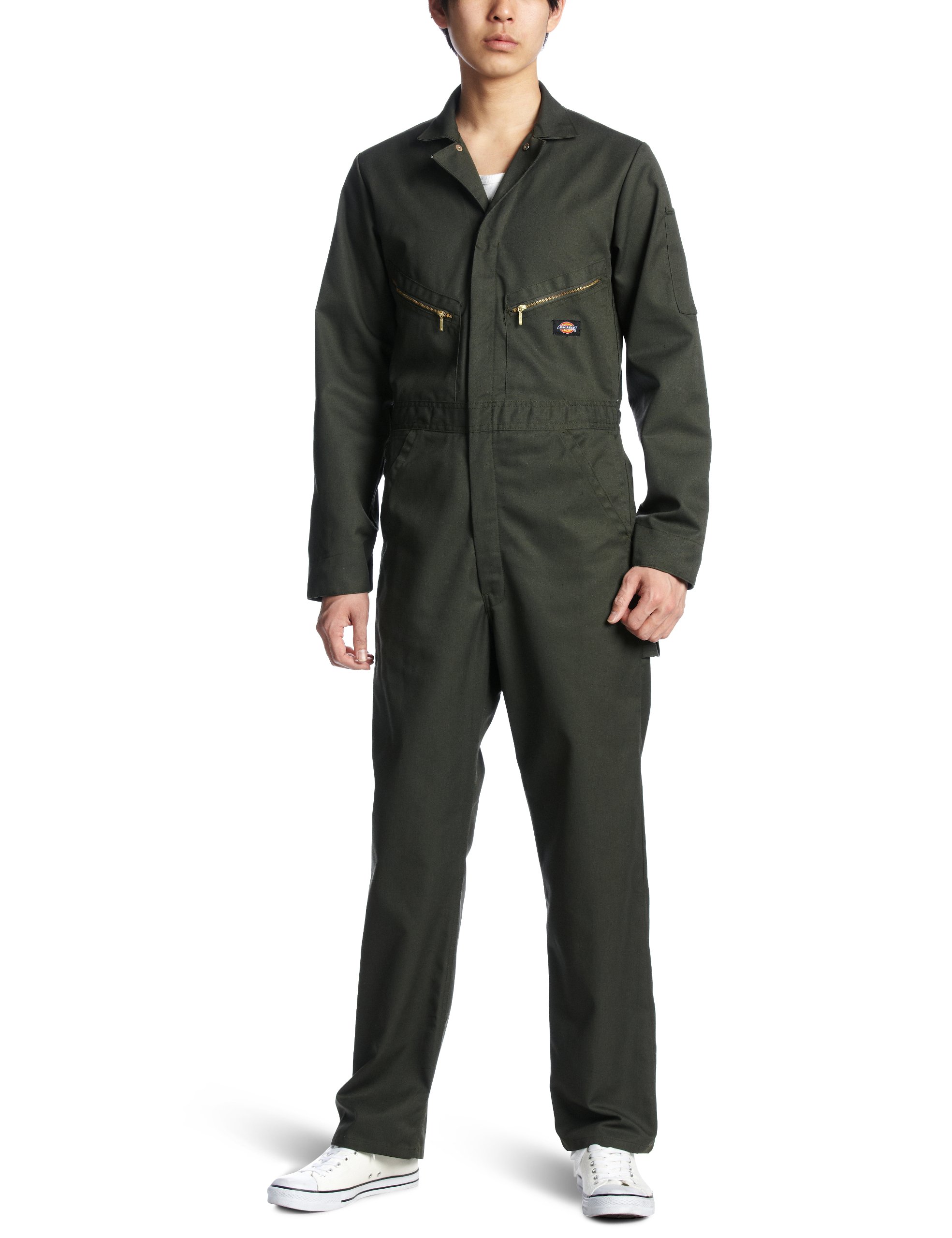 Dickies Deluxe Coveralls, Olive Green, X-Large Small