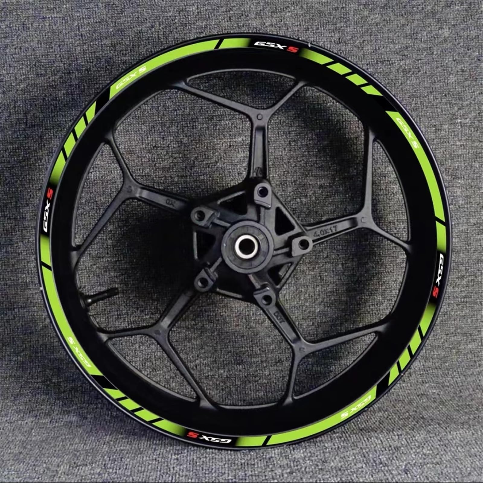 Full Set for Motorcycle Gsxs Wheel Sticker Stripe Rim for Suzuki Gsx-s Gsx-s750 Gsxs1000 750 1000 600 2022(Color14)