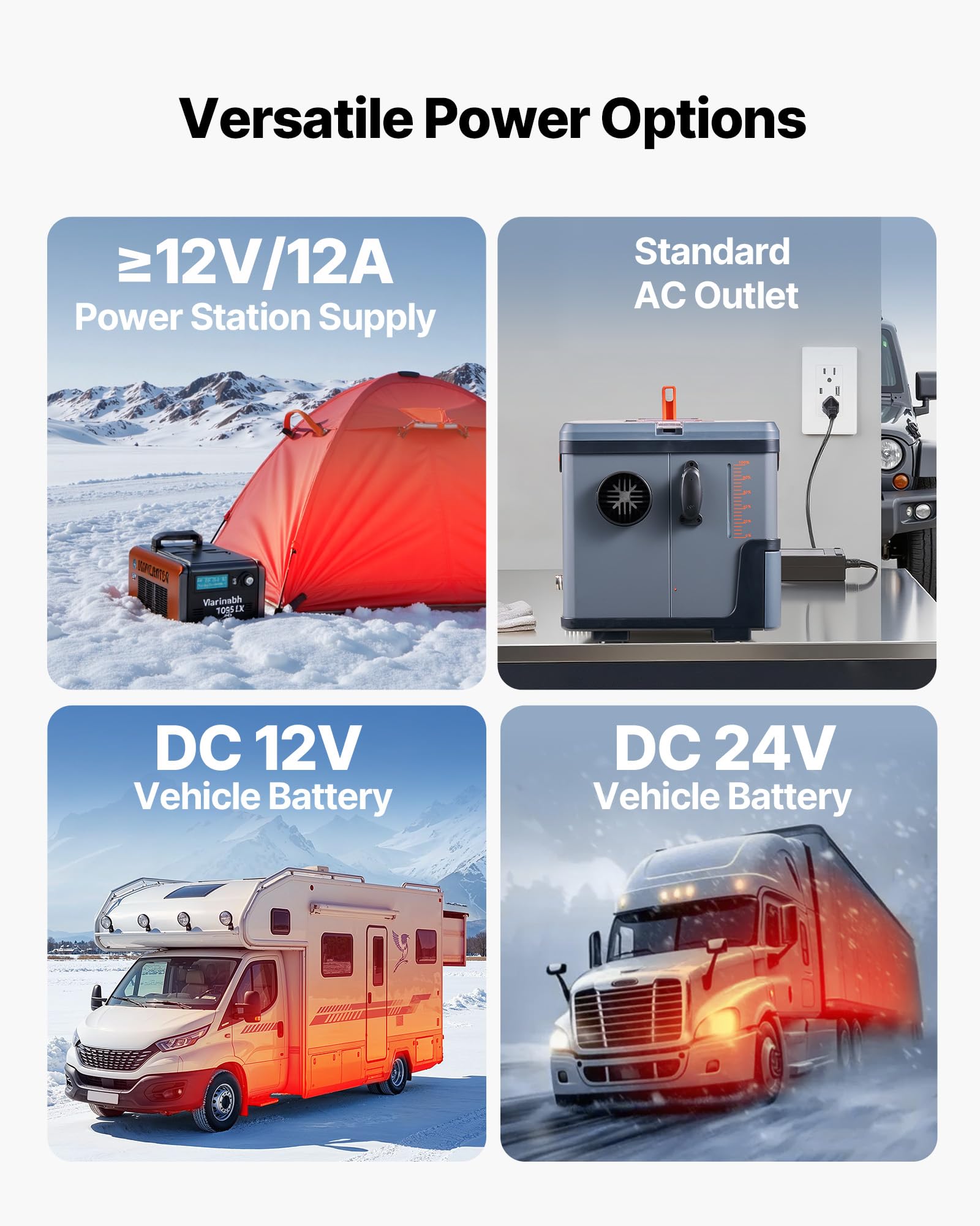 VEVOR Calentador Diésel de 8 kW Portátil, Todo en Uno, con Control por Bluetooth, Mando a Distancia y Pantalla LCD, Depósito de Combustible 5 L para Camiones y Autocaravanas, 425 x 320 x 310 mm