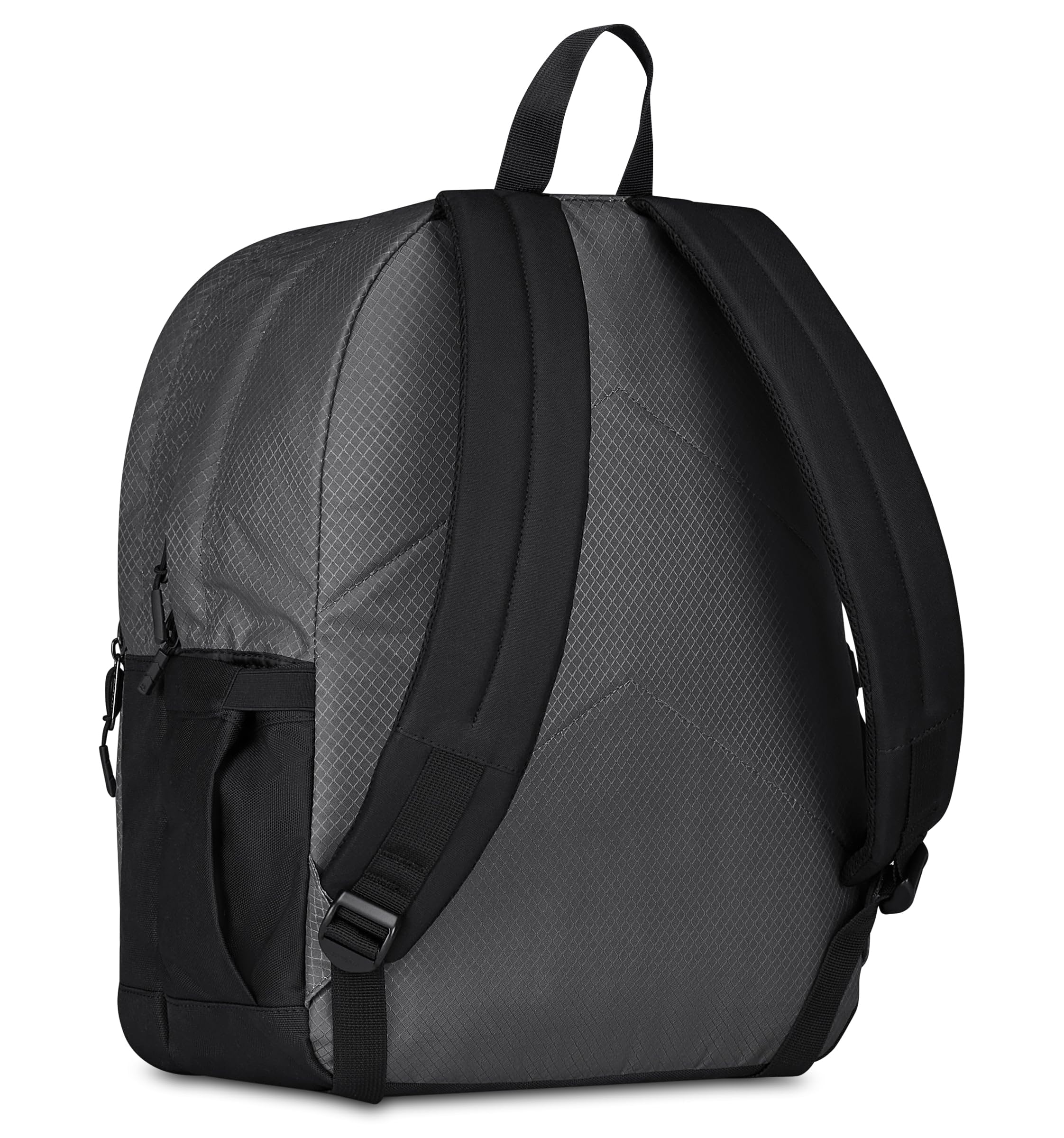 Invicta Zaino Scuola Jelek Up Led, Grigio, Doppio Scomparto Con Tasca per PC e Tasca per Borraccia, 36 lt, Scuola Media e Superiore, Zaino Ragazza e Ragazzo