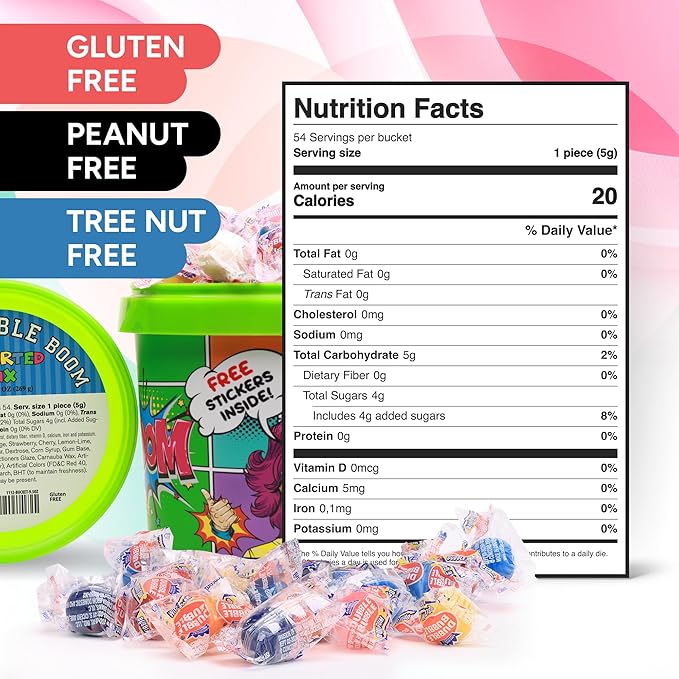 Gumballs Crafty Confections Chicle surtidos 9.5 oz Pack miniatura 2